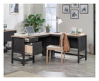 Shaker Style L-Shaped Desk in raven oak, view 2