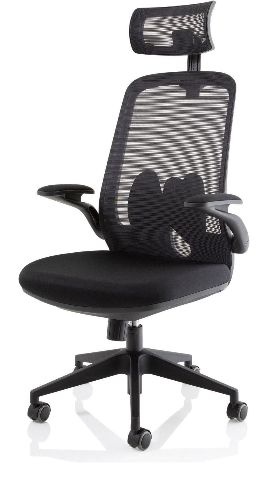 Sigma Executive Mesh Chair with Folding Arms, , another view 2