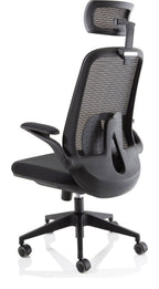 Sigma Executive Mesh Chair with Folding Arms, , another view 4
