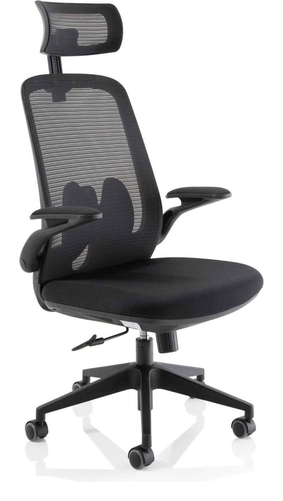 Sigma Executive Mesh Chair with Folding Arms, 