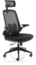 Sigma Executive Mesh Chair with Folding Arms, 