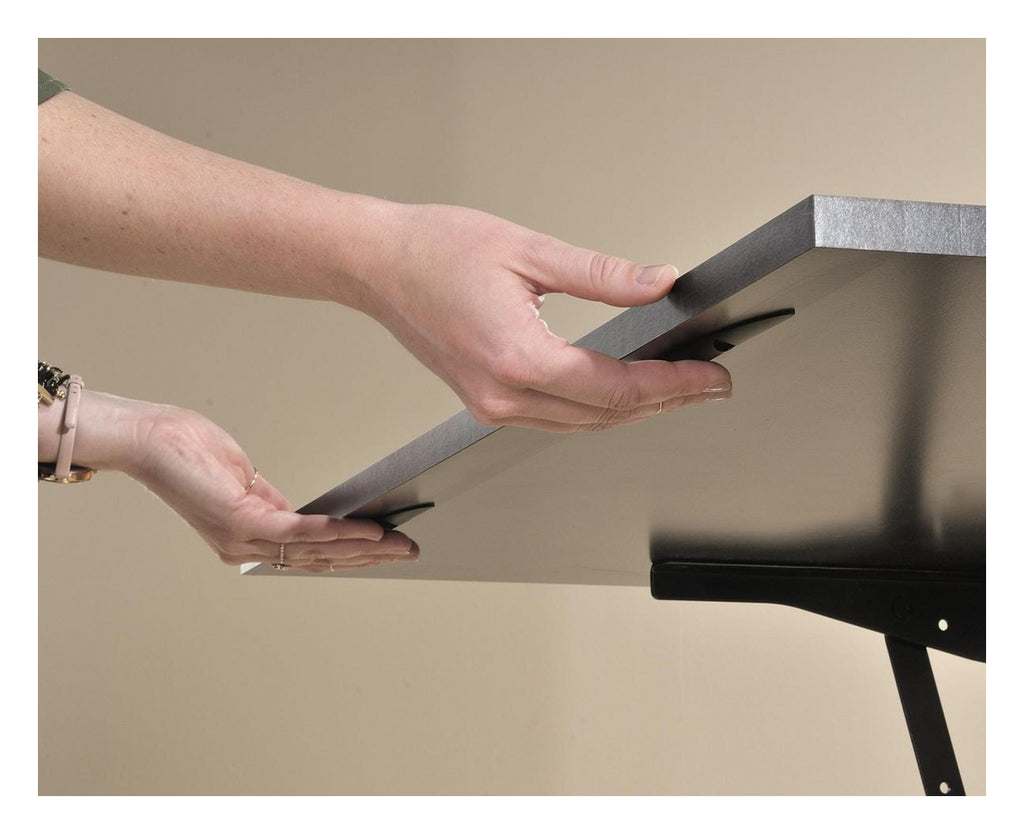 Sit Stand Desk Jamocha Wood, view 3