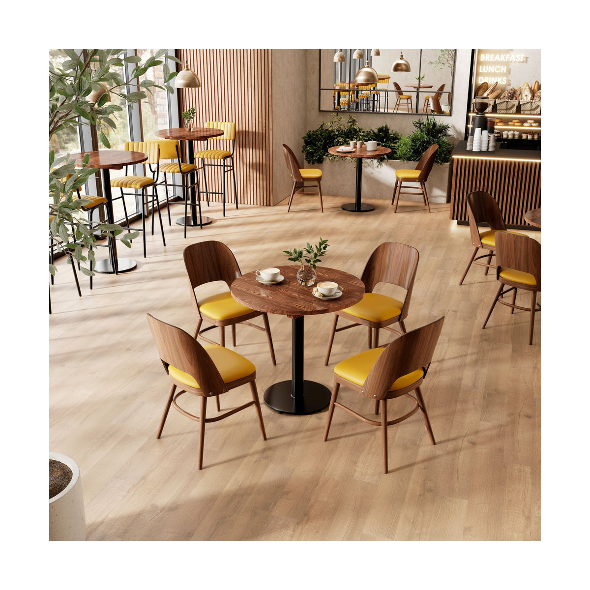 Skagen Side Chair in a café
