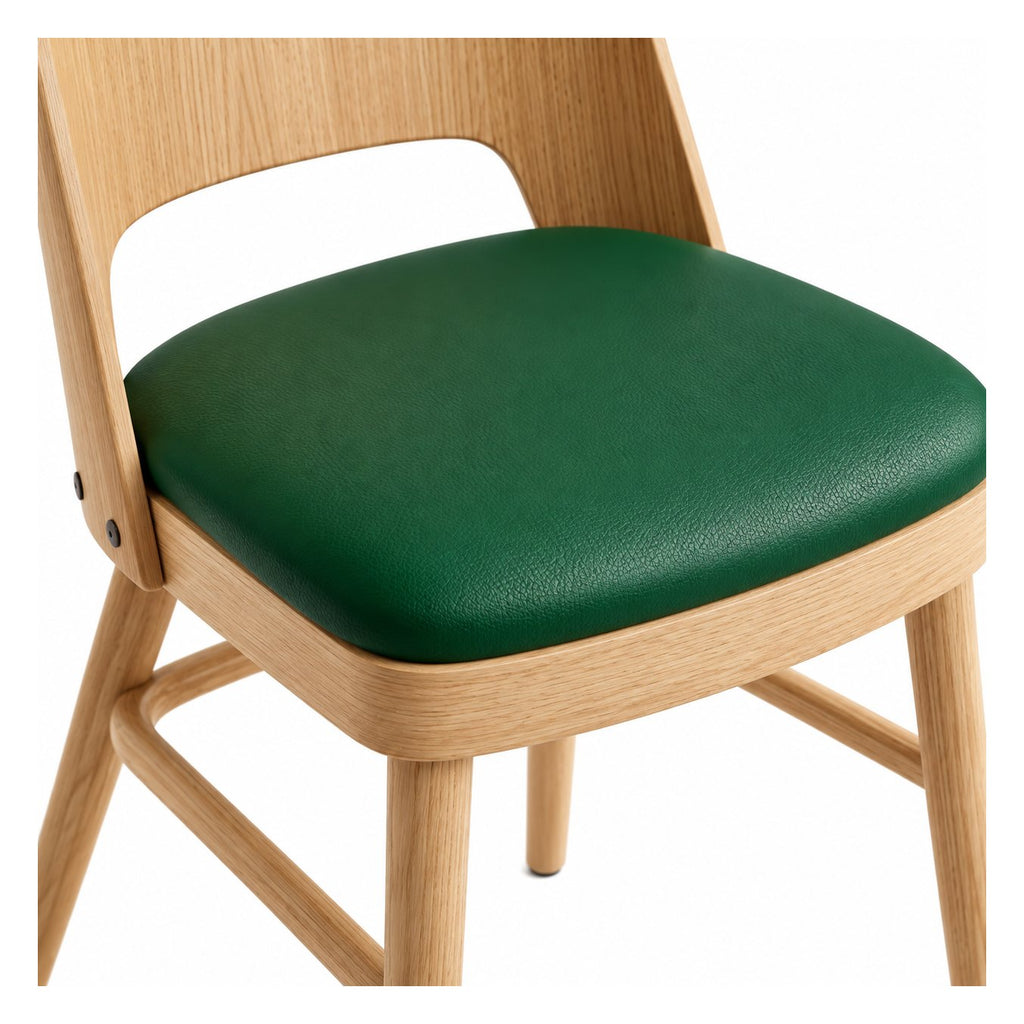 Skagen Side Chair, close up of the frame