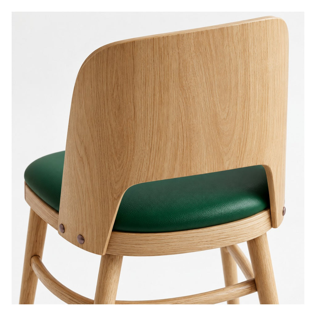 Skagen Side Chair, close up of the frame