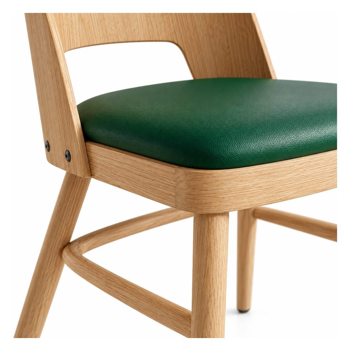 Skagen Side Chair, close up of the frame