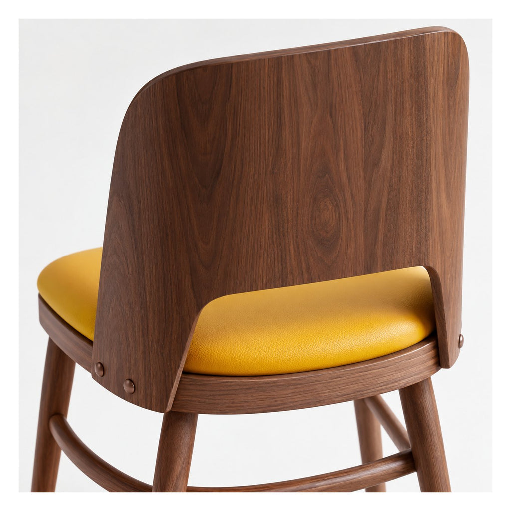 Skagen Side Chair, close up of the frame