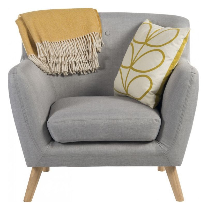 Skandi Armchair in grey, view 3