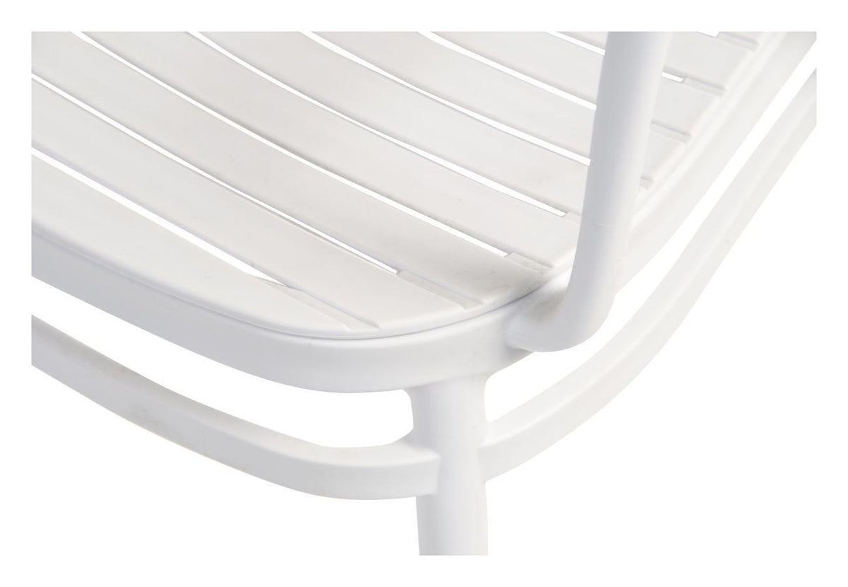 Skandi Cafe Armchair in white, view 6