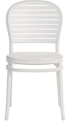 Skandi Cafe Chair in white, view 2
