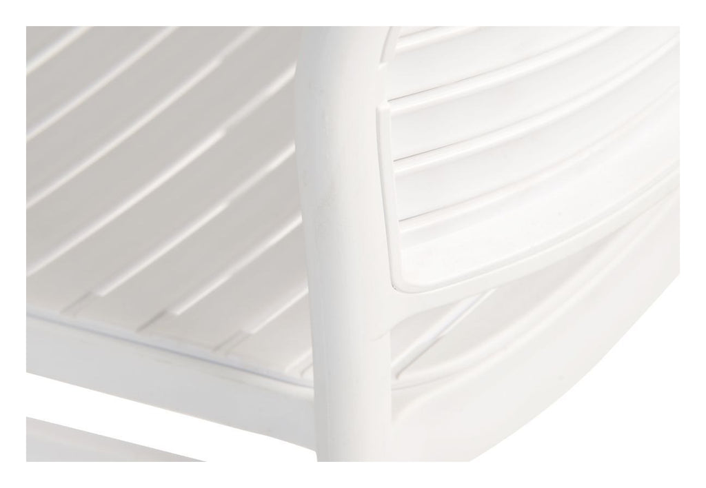 Skandi Cafe Chair in white, view 6