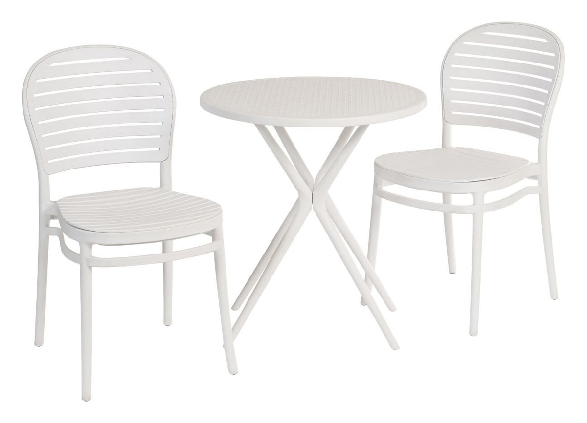Skandi Cafe Chair in white, view 7
