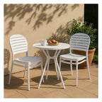 Skandi Cafe Chair in white, view 8