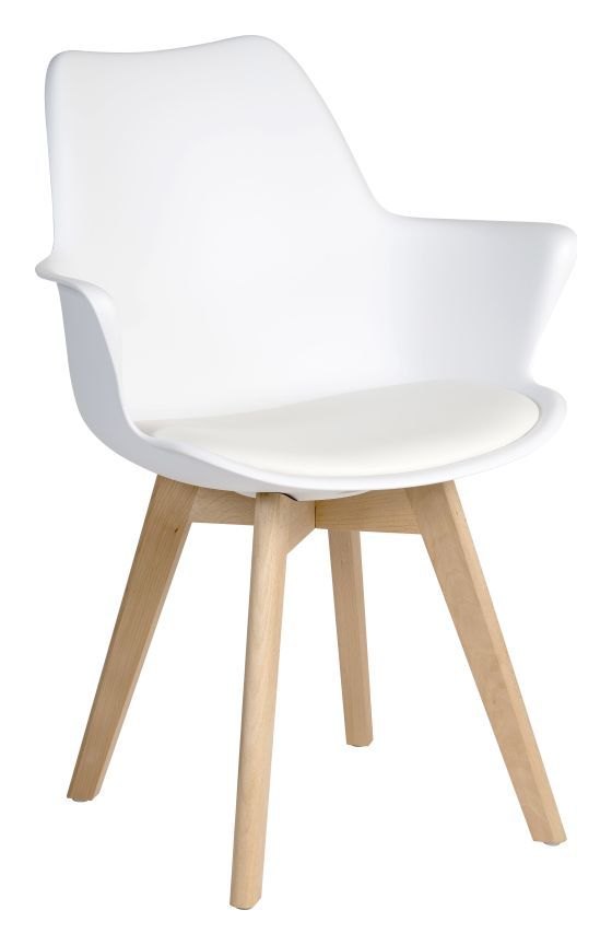 Skandi Dining Chair in white