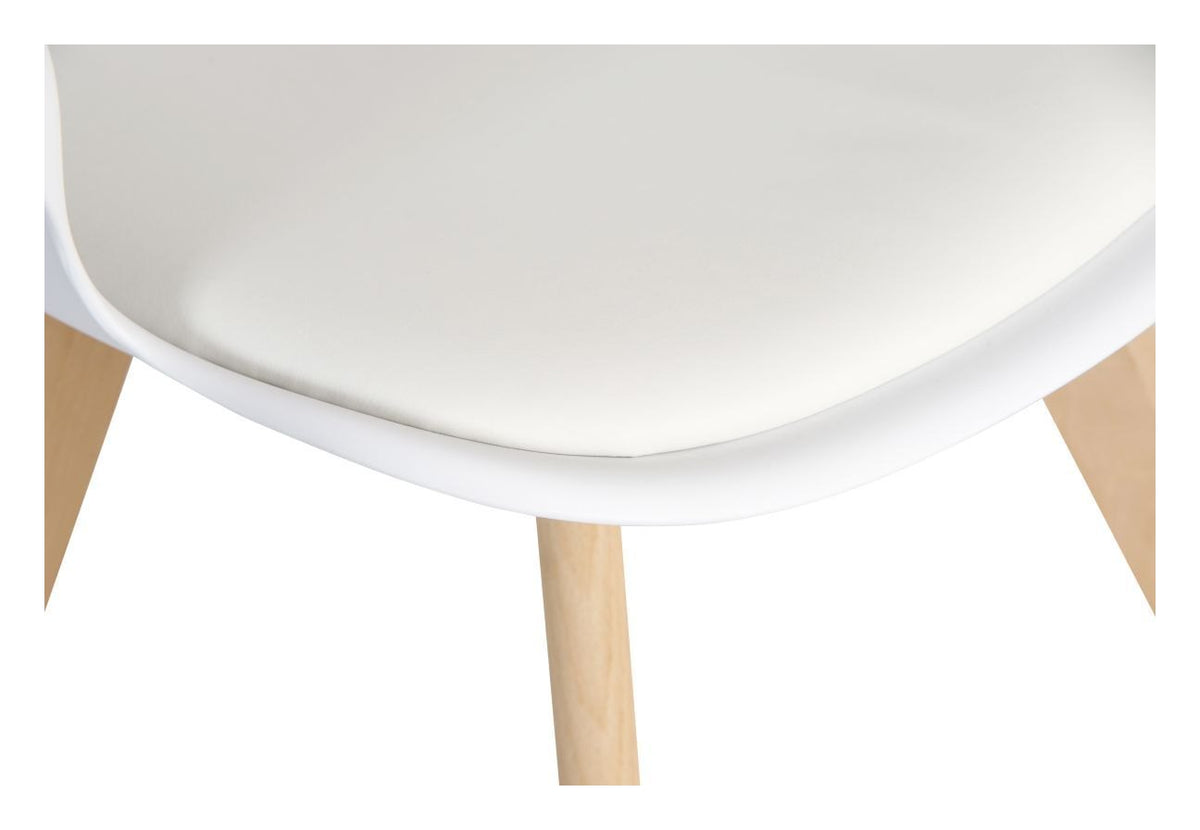 Skandi Dining Chair in white, view 4