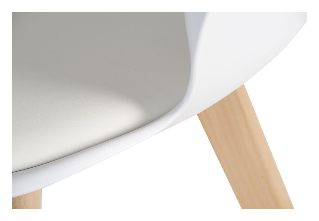 Skandi Dining Chair in white, view 7