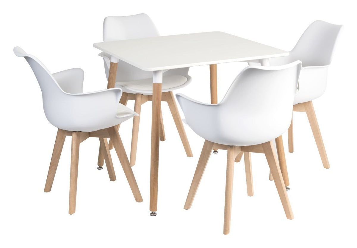 Skandi Dining Chair in white, view 9