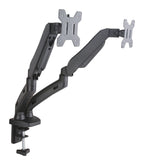 Slimline Gas Spring Dual Monitor Arm
