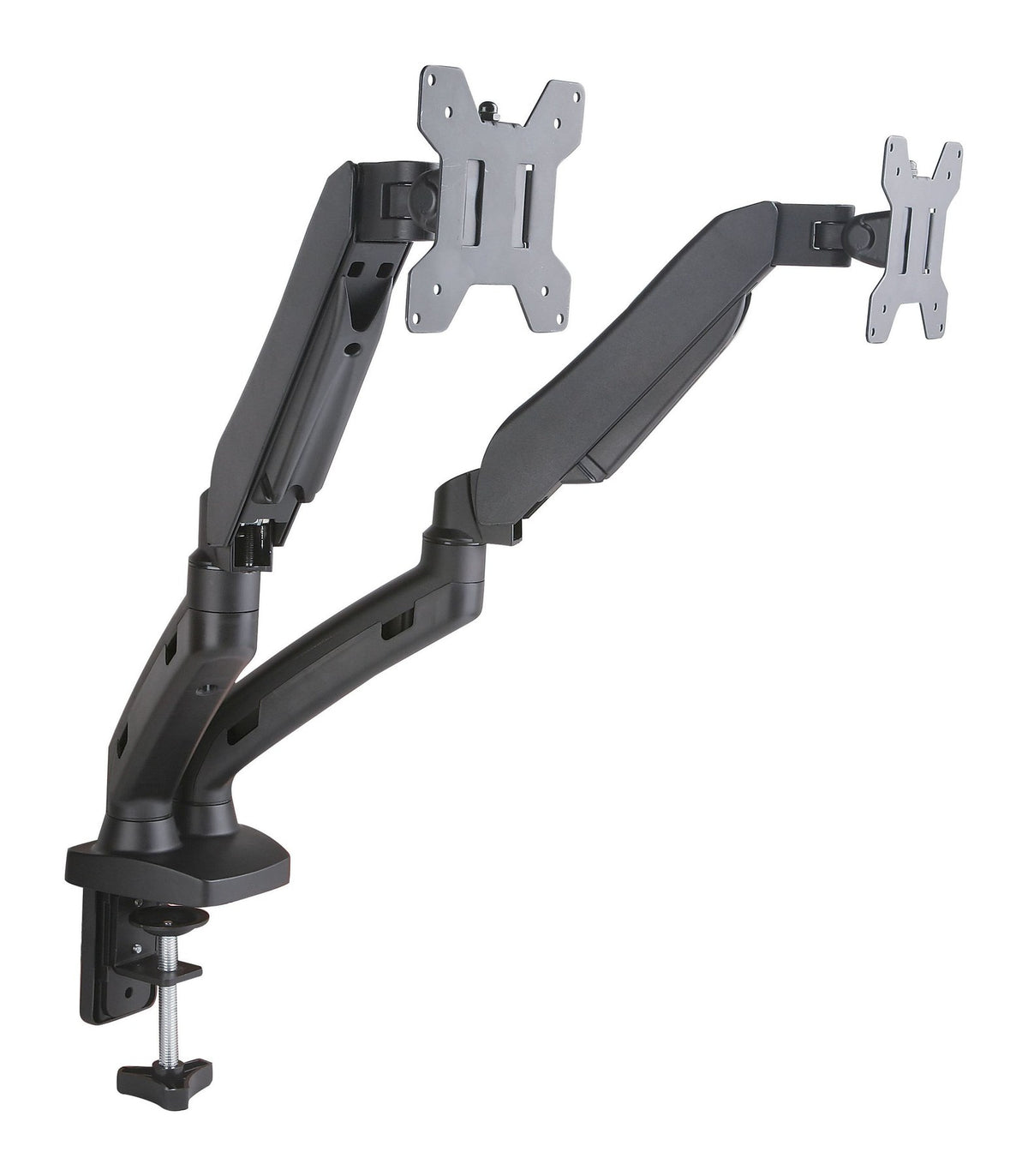 Slimline Gas Spring Dual Monitor Arm
