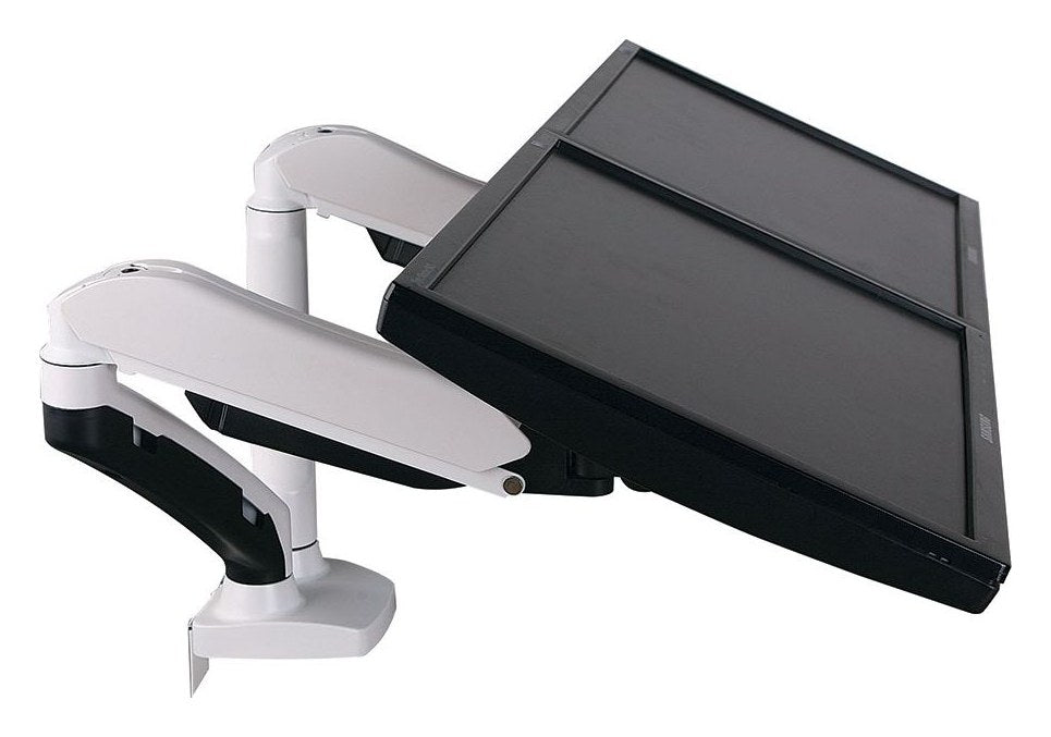 Slimline Gas Spring Dual Monitor Arm, view 5