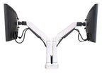 Slimline Gas Spring Dual Monitor Arm, view 2