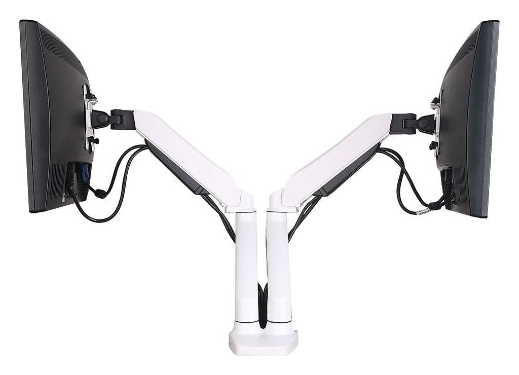 Slimline Gas Spring Dual Monitor Arm, view 2