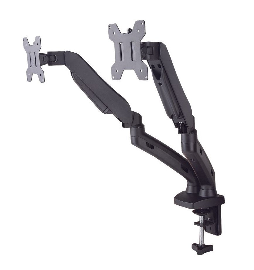 Slimline Gas Spring Dual Monitor Arm, view 6