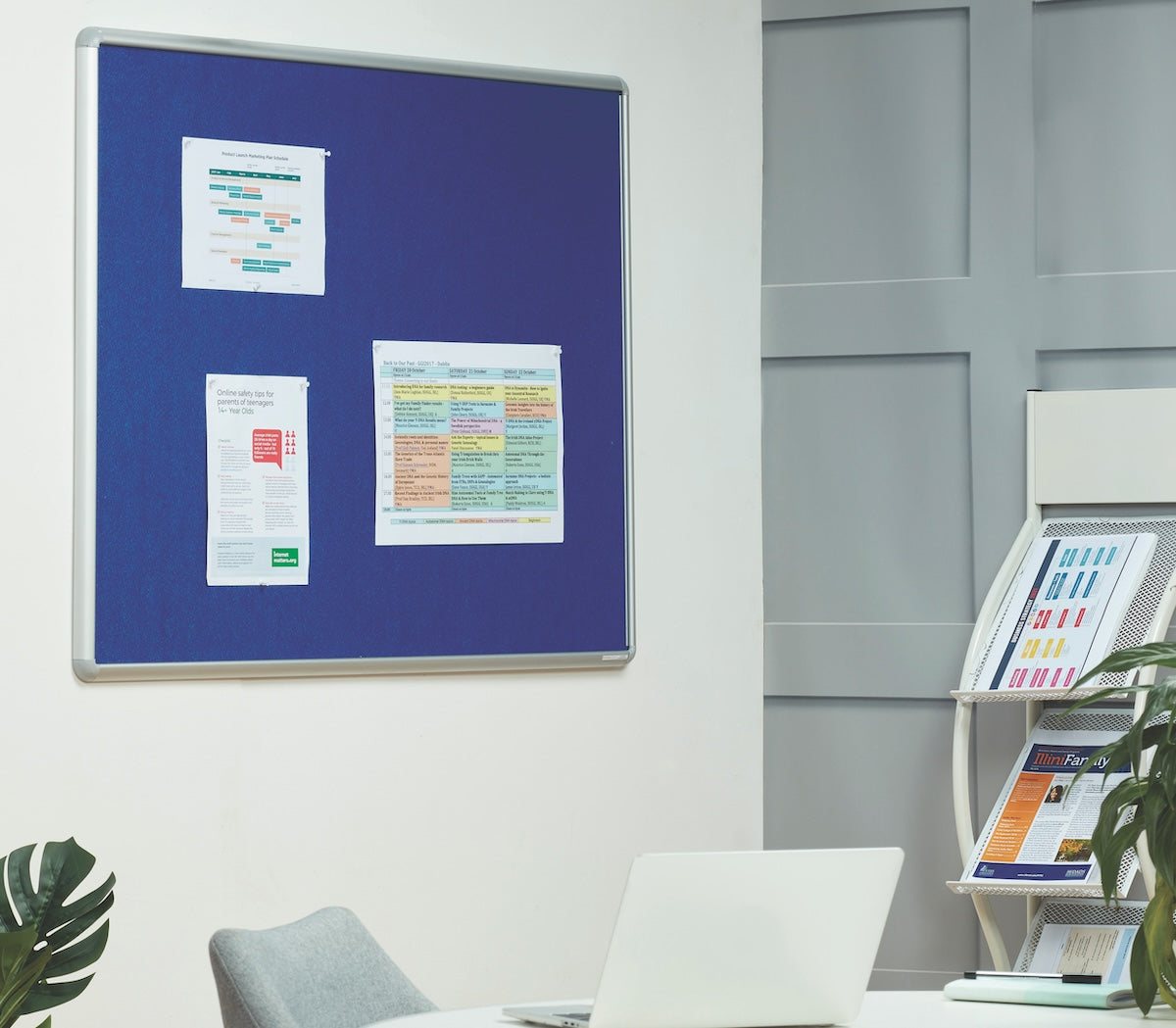 SmartShield Noticeboard in Blue