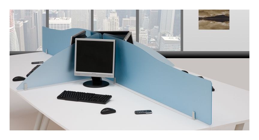 Smarty Acrylic Desk Screen, view 2