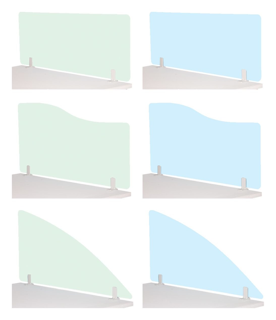 Smarty Acrylic Desk Screen, view 5