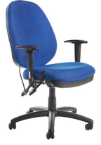 Sofia Fabric Operator Chair in blue