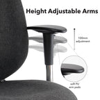 Sofia Fabric Operator Chair detail