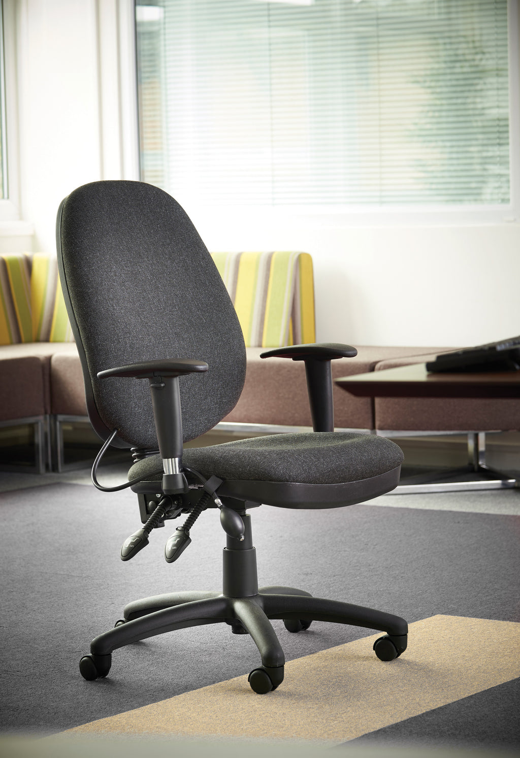 Sofia Fabric Operator Chair in an office