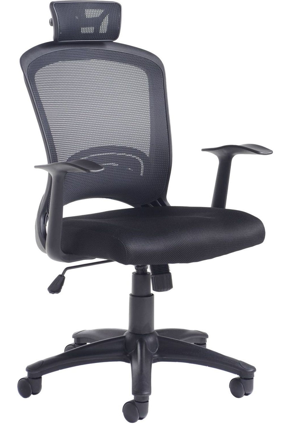 Solaris Mesh Operator Chair in black
