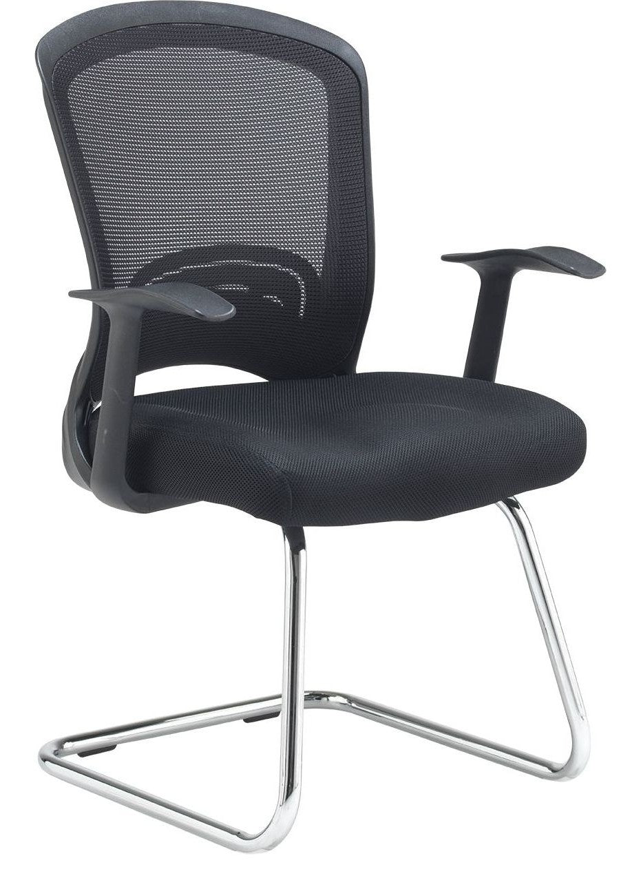 Solaris Mesh Visitor Chair in black