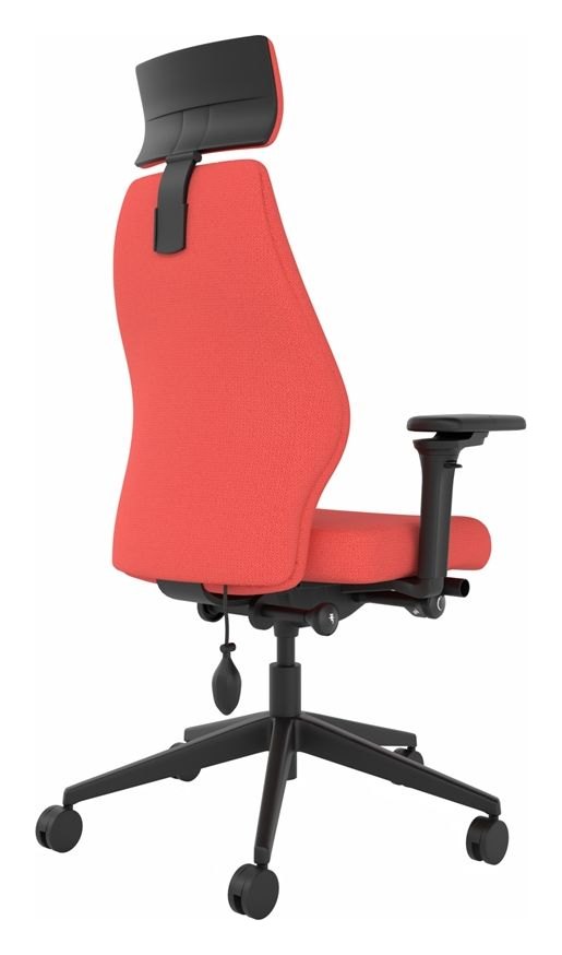 Solo High Back Ergonomic Chair with Headrest, view 5