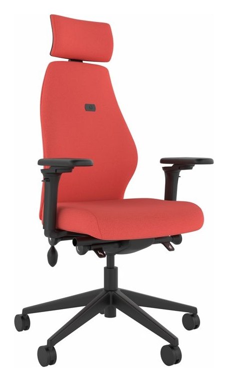 Solo High Back Ergonomic Chair with Headrest