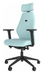 Solo High Back Small Seat Ergonomic Chair with Headrest, view 7