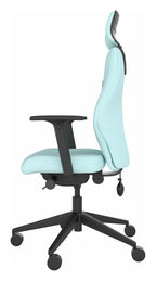Solo High Back Small Seat Ergonomic Chair with Headrest, view 6