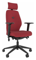 Solo Medium Back Small Seat Ergonomic Chair with Headrest, view 10