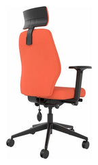 Solo Medium Back Small Seat Ergonomic Chair with Headrest, view 4