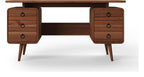 Somerset Classic Style Office Desk, view 4