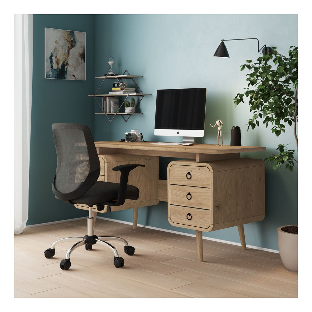 Somerset Classic Style Office Desk, view 8