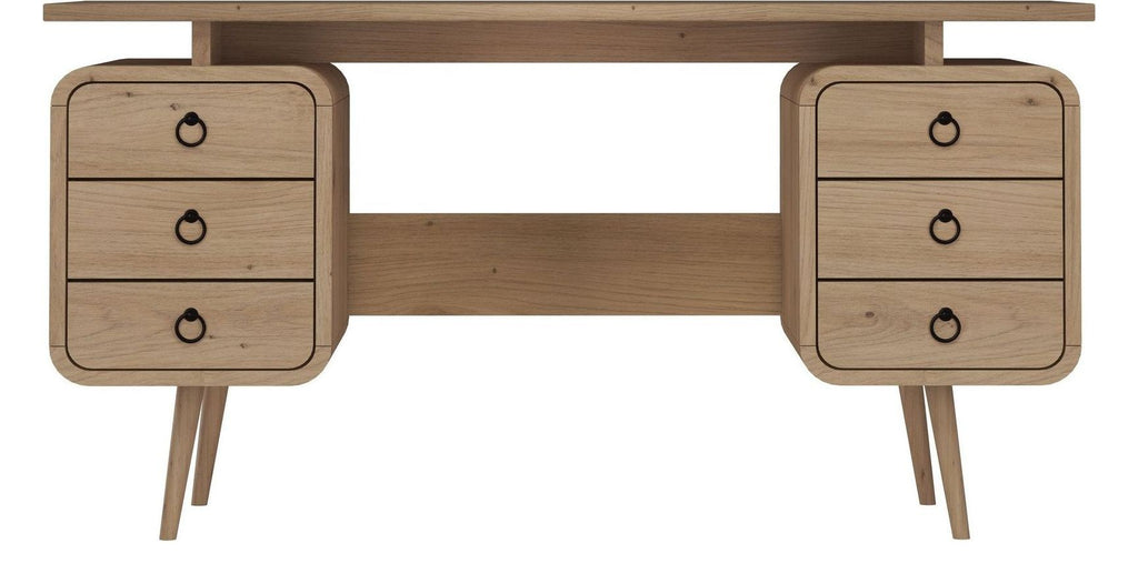 Somerset Classic Style Office Desk, view 9