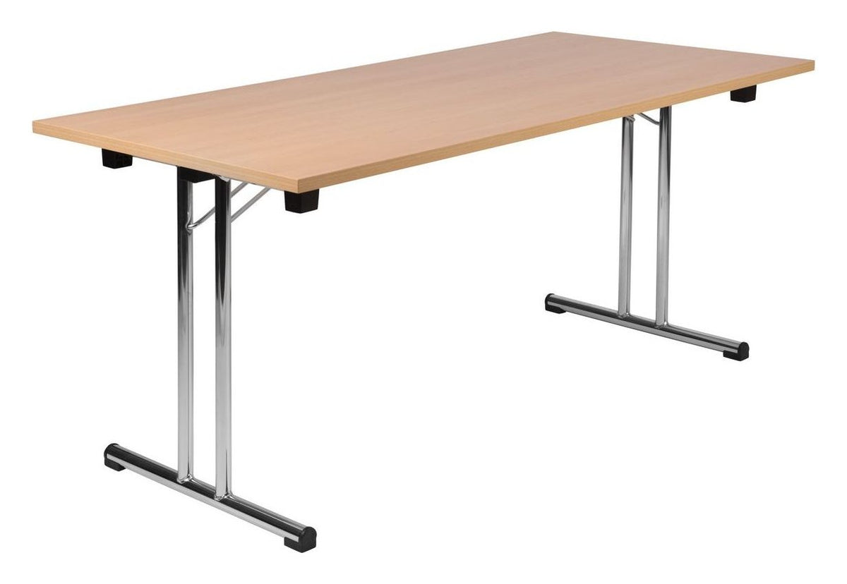 Space Folding Table in beech