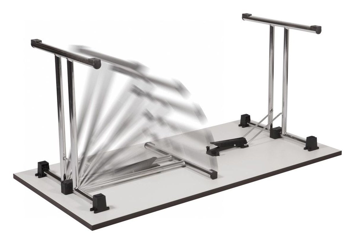 Space Folding Table in beech, view 2