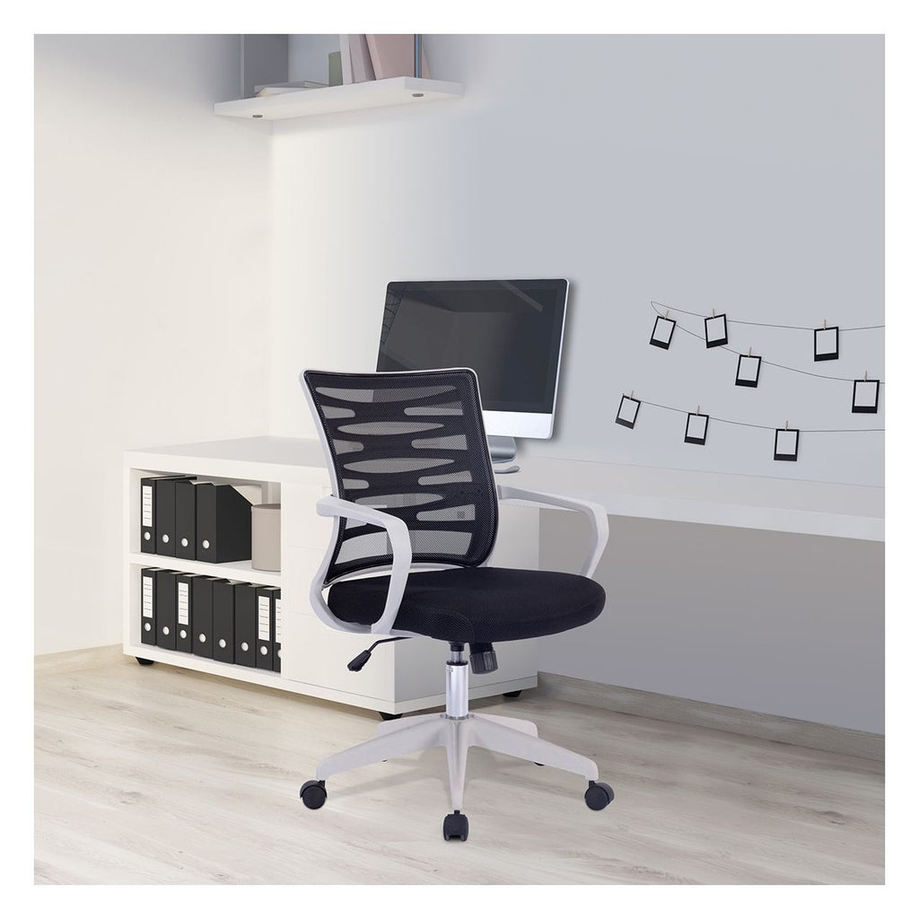 Spyro Mesh Armchair in black, view 5