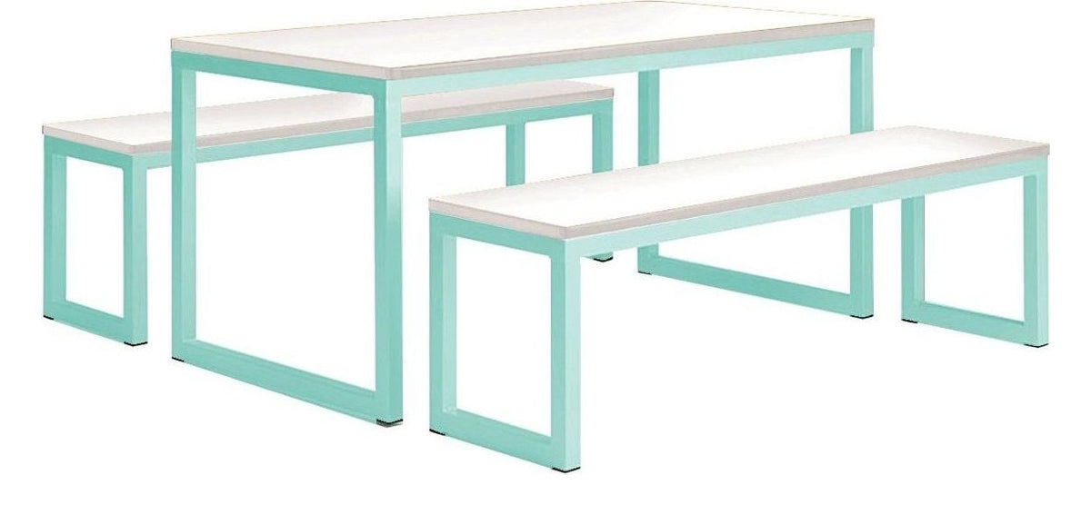 Standard Dining Table and Benches, view 2