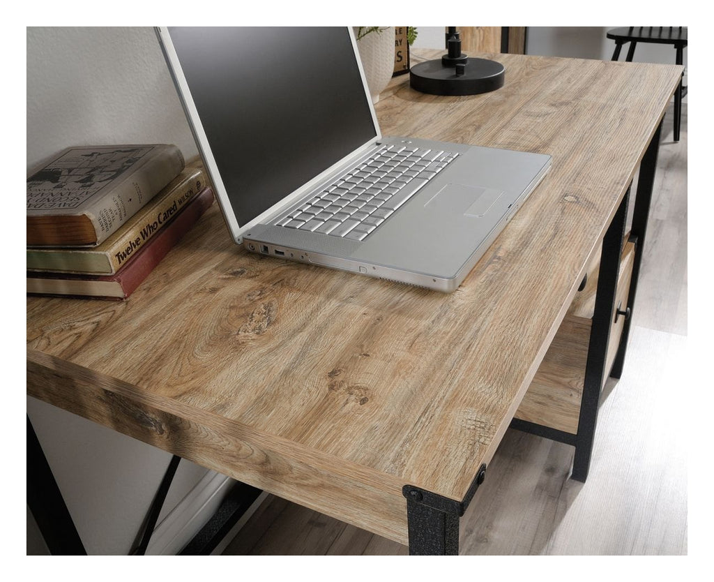 Steel Gorge Desk Milled Mesquite, view 3