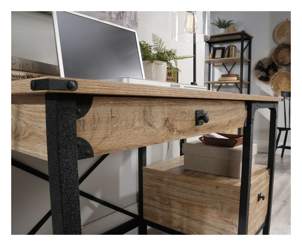 Steel Gorge Desk Milled Mesquite, view 4